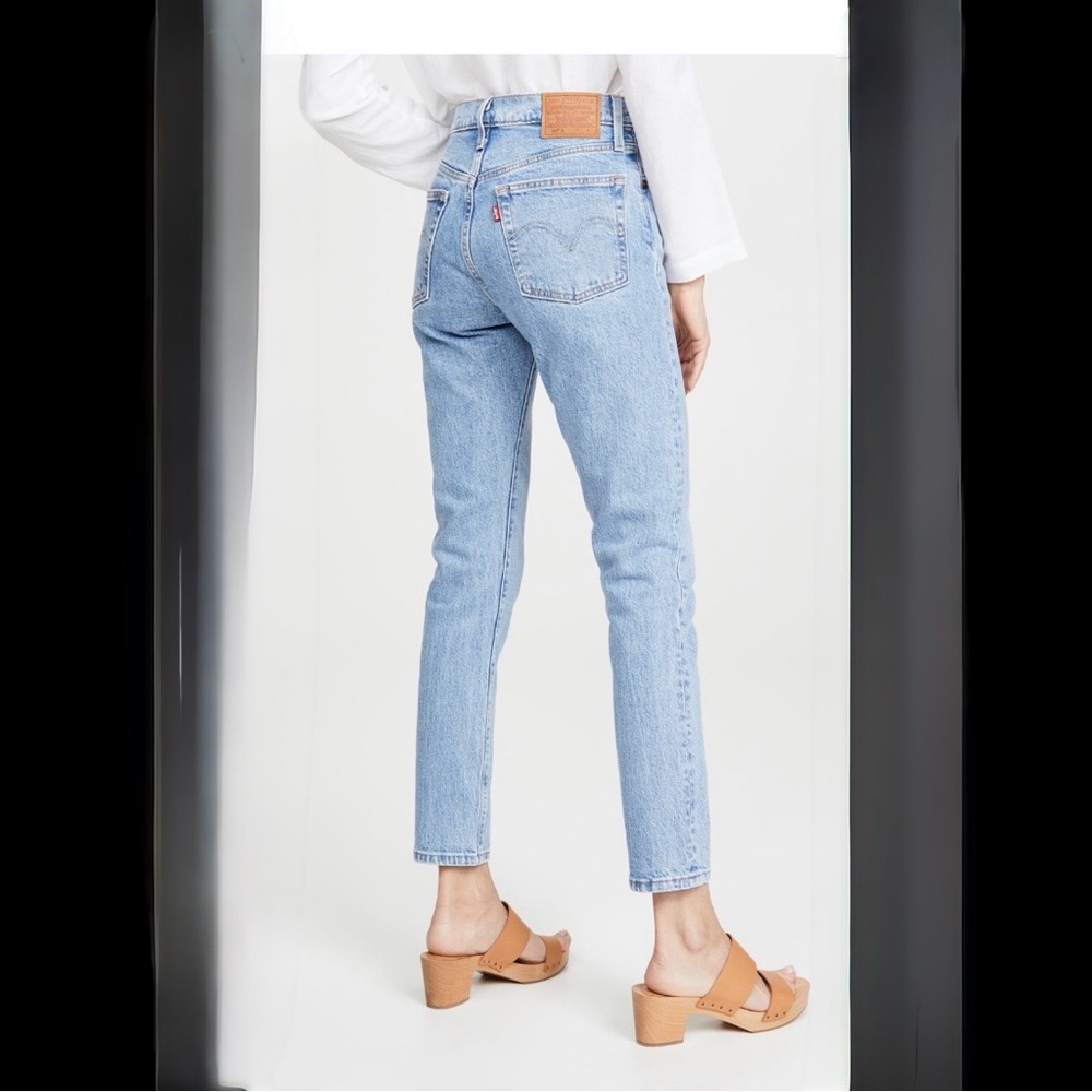 Levi's 501 Skinny jeans, light blue denim, 24